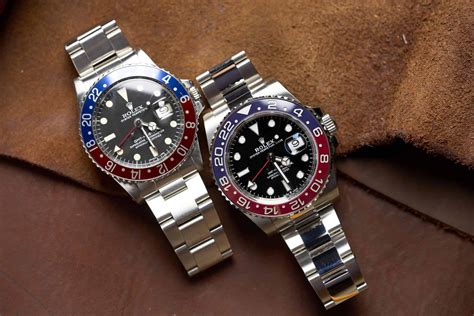 rolex gmt pepsi old vs new|rolex pepsi 2022 price.